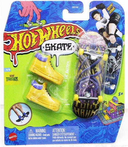 [446-HGT46-HVJ77] SKATE SURTIDO HOT WHEELS HGT46 MATTEL HVJ77