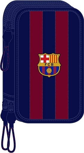 [412329857] PLUMIER TRIPLE 36 pcs F.C.BARCELONA 1ª EQUIP. 23/24 12,5x19,5x5,5cm 12.5x19.5x5.5cm