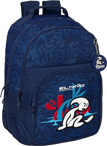 [612432773] MOCHILA DOBLE ADAPT.CARRO EL NIÑO "PARADISE" 32x42x15cm