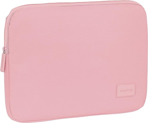 [642337935] FUNDA PARA PORTATIL 14'' SAFTA BASIC "ROSA" 34x25x2cm 34x25x2cm