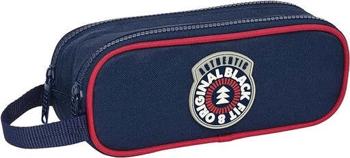 [842341513] PORTATODO DOBLE RECICLADO BLACKFIT8 AUTHENTIC 21x8x6cm