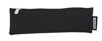 [6579020] BOLSA PORTATODO PARA LAPICES ESTRECHO NEGRO 20x6x1cm