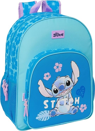 [612413180] MOCHILA ADAPT.CARRO STITCH "HAWAII" 33x42x3cm