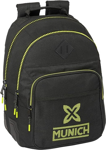 [612422773] MOCHILA DOBLE ADAPT.CARRO MUNICH "BEAT" 32x42x3cm