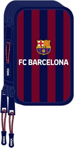 [412429857] PLUMIER TRIPLE 36 pcs F.C.BARCELONA 12.5x19.5x5.5cm