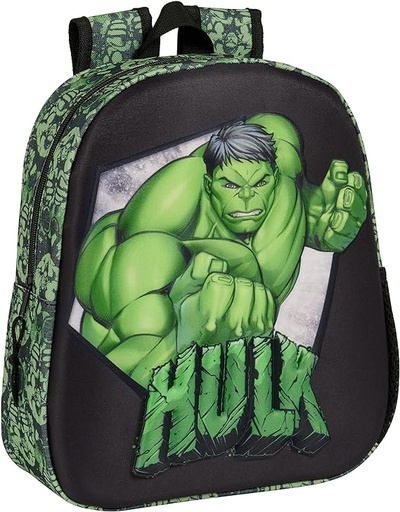 [622466890] MOCHILA 3D HULK 27x33x3cm