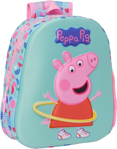 [622472890] MOCHILA 3D PEPPA PIG 27x33x3cm