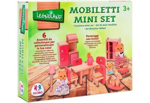 [GLO37441] MUEBLES DE MADERA PARA LAS CASITAS LEGNOLAND GLO37441