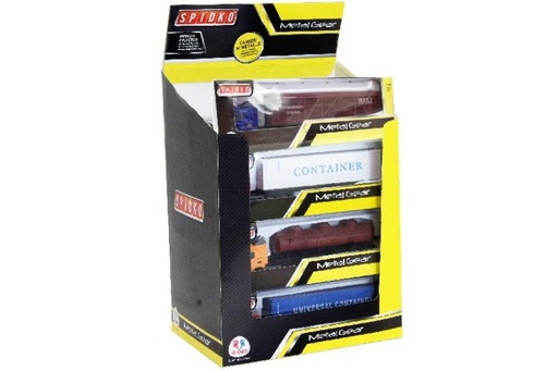 [GLO37493] TRAILER DE CARGA 6 MOD 36,5 x 25,5 x 18,5 GLOBO GLO37493