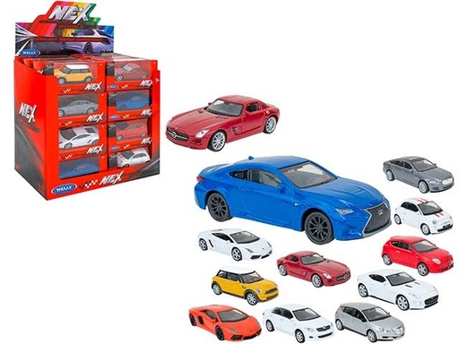 [GLO39556] COCHE WELLY CON LICENCIA 1:43 GLOBO 39556