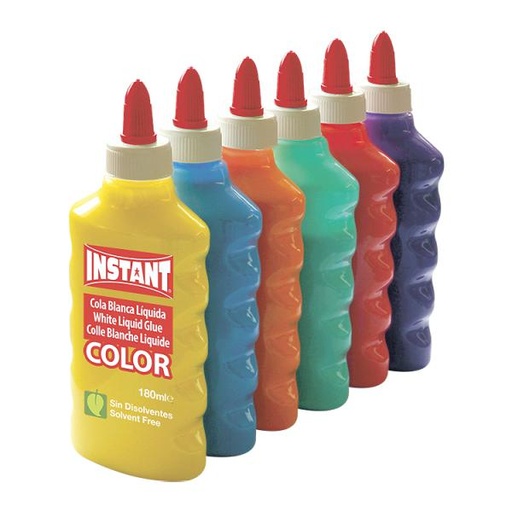 [IN14361] INSTANT COLA BLANCA LIQUIDA COLOR 180ml VERDE
