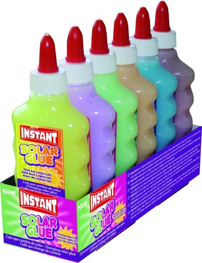 [IN14801CT] INSTANT COLA SOLAR CAMBIA DE COLOR CAQUI A TURQUESA
