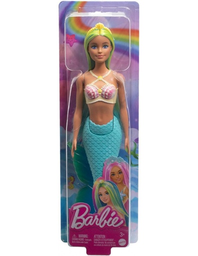[HRR02-HRR03] MUÑECA BARBIE SIRENA COLA RÍGIDA SURTIDA HRR02 HRR02-HRR03
