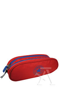 [COPSA410981-A06] DOUBLE PENCIL CASE RED/BLUE