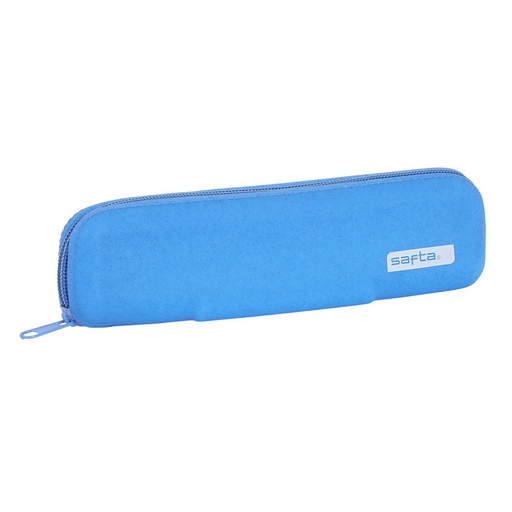 [812189884] Portatodo Estrecho Safta Silicona Purpurina Azul