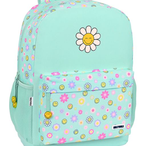 [612281754] MOCHILA ADAPT.A CARRO SMILEY WORLD "SUMMER FUN" 32X43X14