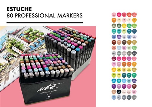 [AB-0780] LUXURY CANVAS GAMA ARTIST 80 COLORES
Ref. AB-0780