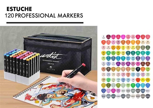 [AB-1120] LUXURY CANVAS GAMA ARTIST 120 COLORES
Ref. AB-1120