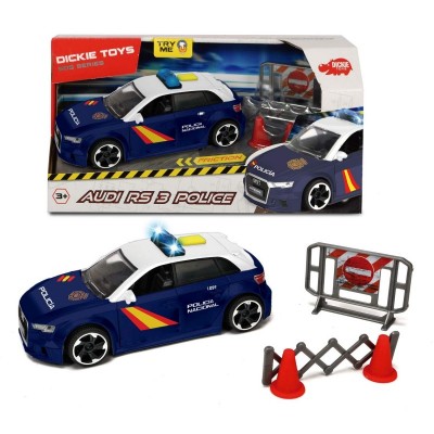 [SIM203713011-SI2] POLICIA NACIONAL CONTROL POLICIAL AUDI RS3 15 CM SIMBA 203713011SI2