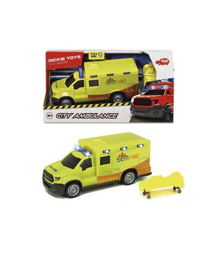 [SIM1153013] SOS AMBULANCIA EMERGENCIAS MEDICAS 18 CM SIMBA 1153013