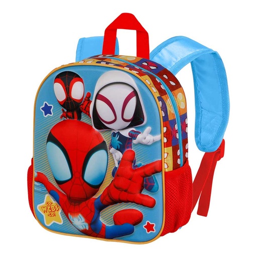 [KAR06608] SPIDERMAN Mochila 3D Pq Three