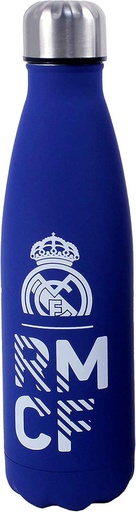 [B-58-RM] REAL MADRID CF - Botella Cantimplora de Acero, con Doble Pared, Capacidad de 550 ml,Producto Oficial (CyP Brands