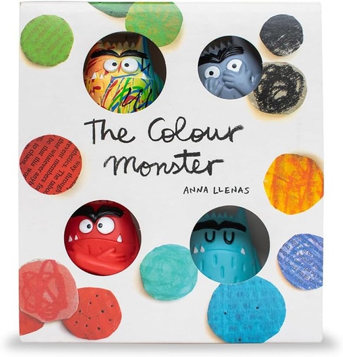 [Y90104] Set Colección El Monstruo de Colores con Multicolor (4 figuras)