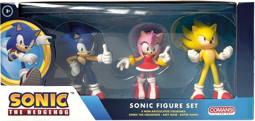 [Y90303] Set Colección Super Sonic (3 figuras)