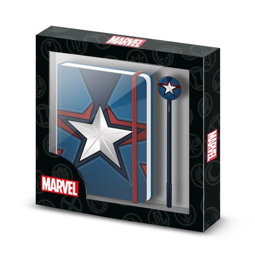 [KAR07567] CAPITAN AMERICA Diario +Boli F Cour KARACTERMANIA 7567