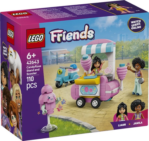 [LE42643] Puesto de Algodón de Azúcar.. V29 LEGO 42643