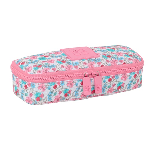[812418930] PORTATODO RECICLADO MOOS "FLORES" 22x5x4cm