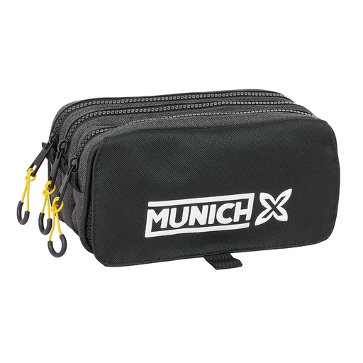 [812500710] PORTATODO TRIPLE BIG MUNICH "TOPO" 21.5x10x4cm