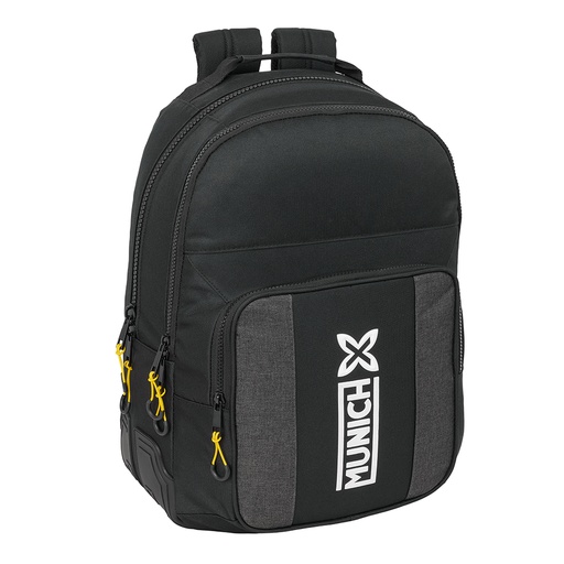 [612500773] MOCHILA DOBLE ADAPT.CARRO MUNICH "TOPO" 32x42x3cm