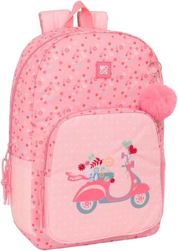 [612518876] MOCHILA ADAPT.CARRO RECICLADO MOOS "PASSION" 30x46x3cm