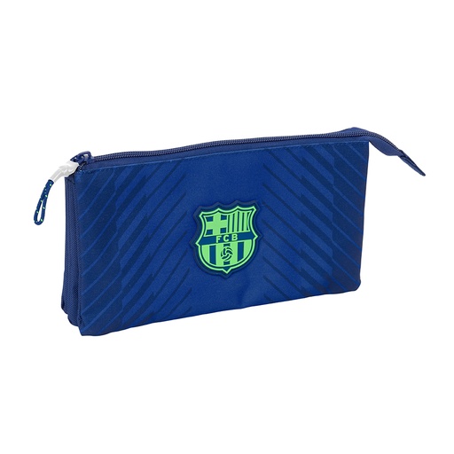 [812525744] PORTATODO TRIPLE F.C. BARCELONA NAVY BLUE 22x12x3cm