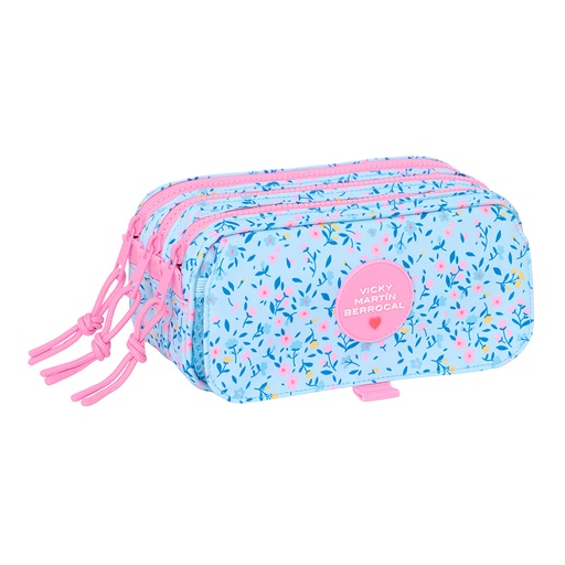 [812536710] PORTATODO TRIPLE BIG VMB "PARAÍSO" 21.5x10x4cm