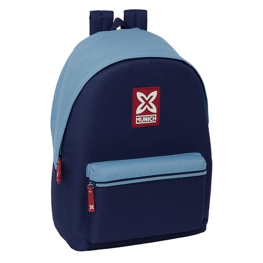 [642410820] MOCHILA DOBLE PARA PORTATIL 15,6"+USB MUNICH "ROYAL" 31x44x3cm