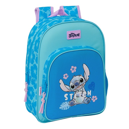 [612413185] MOCHILA INFANTIL ADAPT.CARRO STITCH "HAWAII" 26x34x3cm