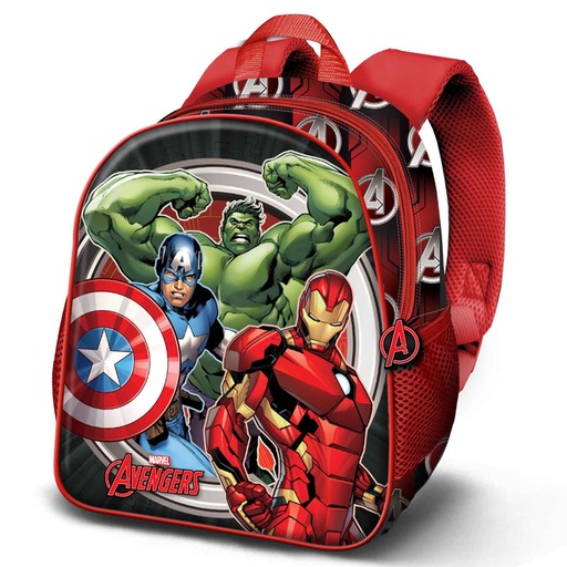 [KAR08181] AVENGERS Mochila 3D Elite Almi KARACTERMANIA  8181 25x30x3cm