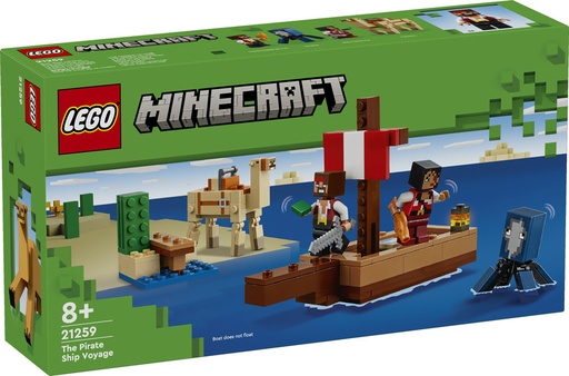 [LE21259] El Viaje en el Barco Pirata LEGO 21259