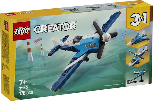 [LE31160] Aeronave: Avión de Carreras LEGO 31160