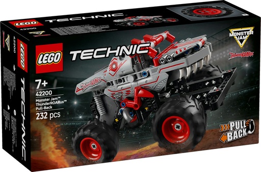 [LE42200] Monster Jam™ ThunderROARus™ con Motor de Carga Manual LEGO 42200