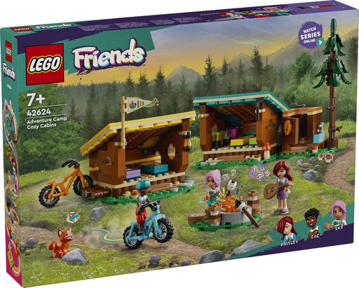 [LE42624] Campamento de Aventura: Cabañas Confortables LEGO 42624