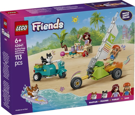 [LE42641] Mascotas Surferas y Aventura sobre Ruedas LEGO 42641