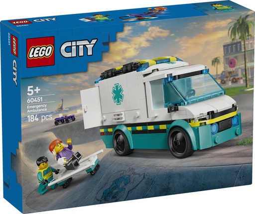 [LE60451] Ambulancia de Emergencias LEGO 60451