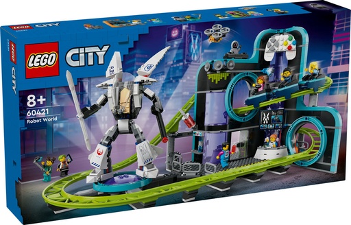 [LE60421] Montaña Rusa de Robot World LEGO 60421