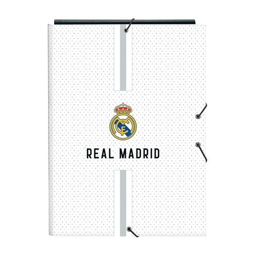 [512454068] CARPETA FOLIO 3 SOLAPAS REAL MADRID 1ª EQUIP. 24/25 safta512454068 26x33.5x2.5cm