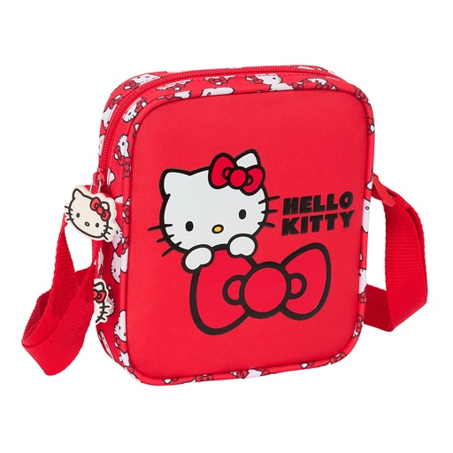 [612516222] BOLSITO BANDOLERA HELLO KITTY "ICONIC" safta612516222 16x18x4cm