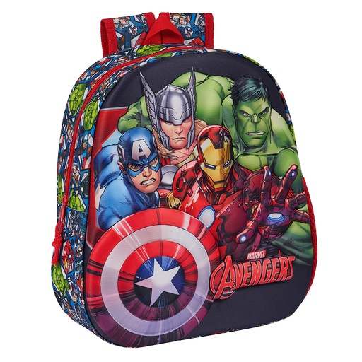 [622467890] MOCHILA 3D AVENGERS safta622467890 27x33x3cm
