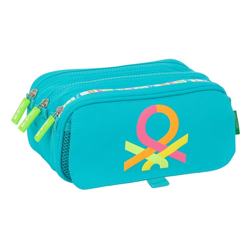 [842515710] PORTATODO TRIPLE BIG BENETTON "SUMMER" safta842515710